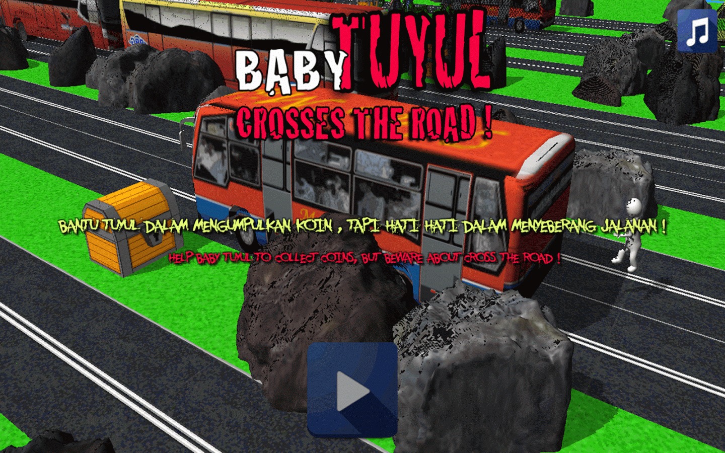 Baby Tuyul Crosses Road截图3