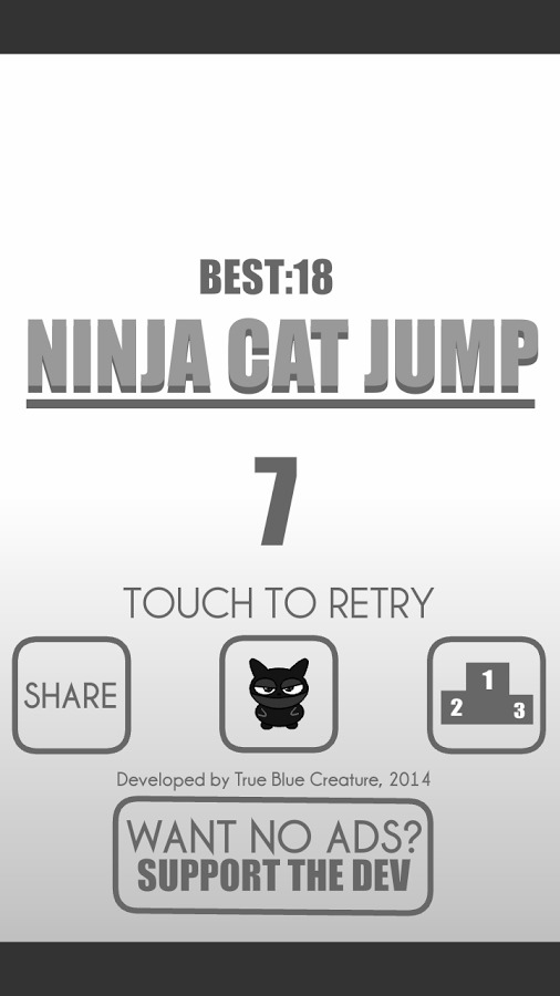 Ninja Cat Jump截图1