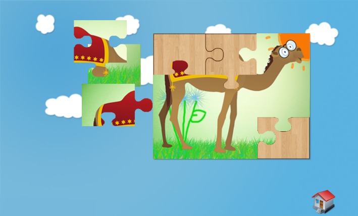 Camel Jigsaw Puzzles for kids截图2