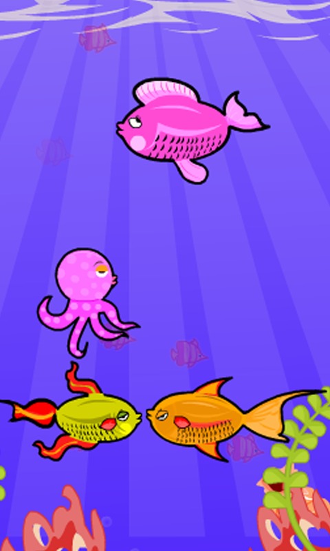 Fun Fish Love Kiss截图2