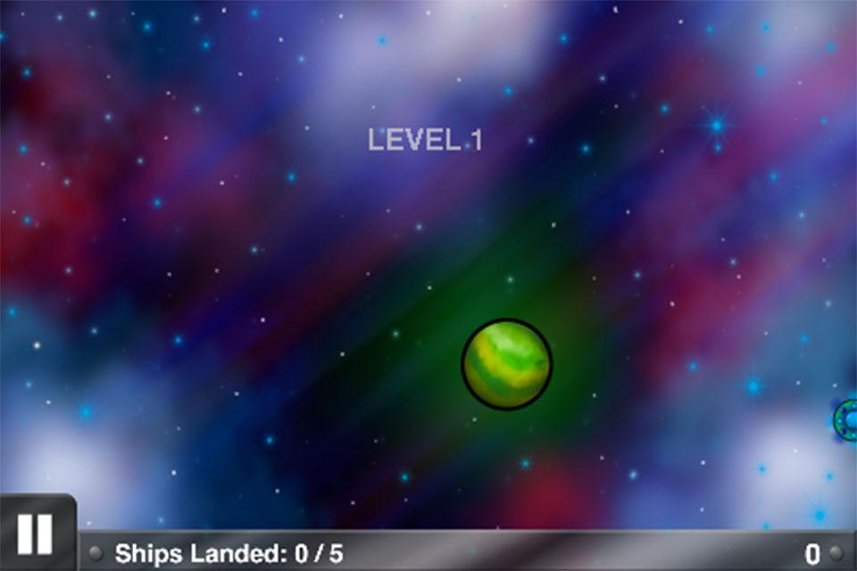 Spaceship Land Planet Game截图2