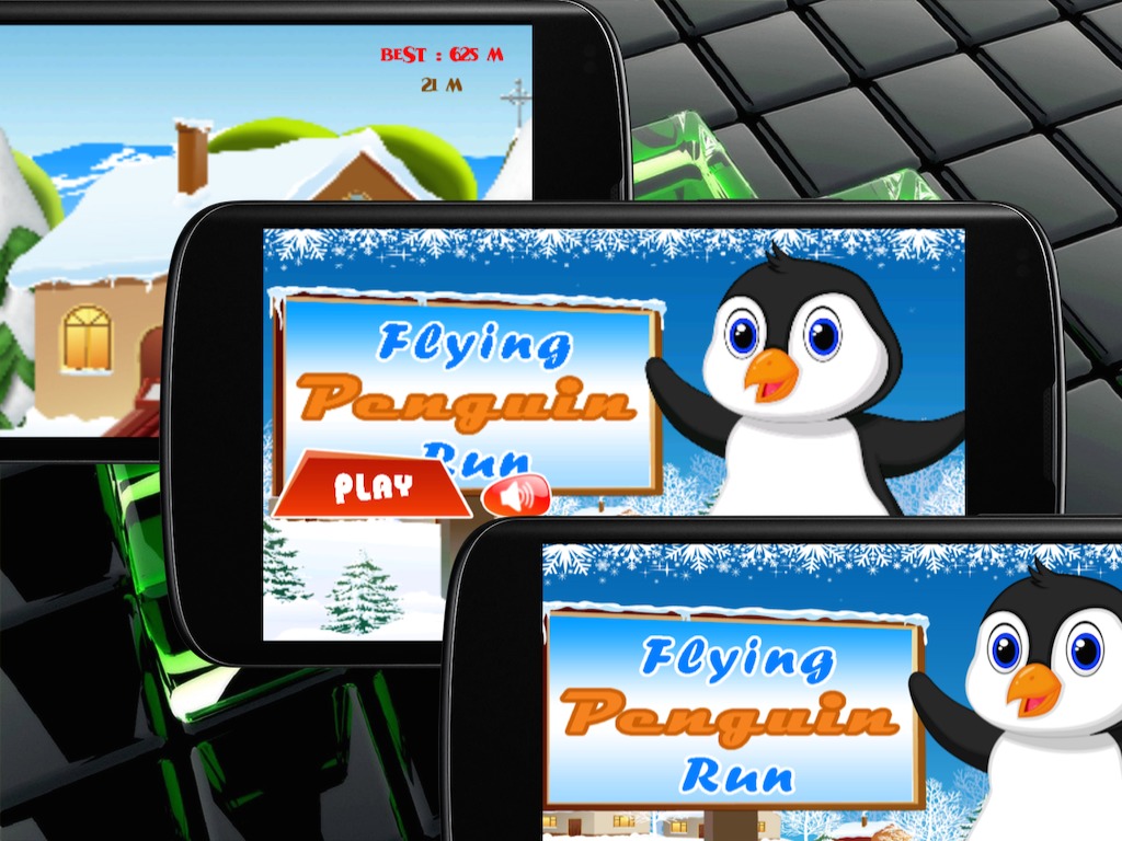 Flying Penguin Run截图1