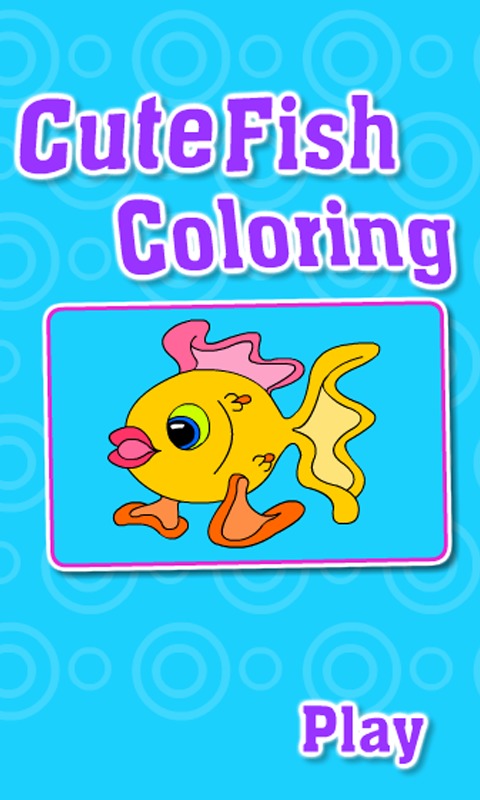 Coloring Cute Fish截图1