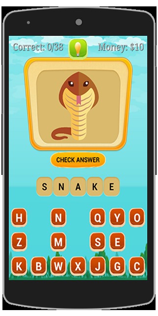 Animals Word Game截图3