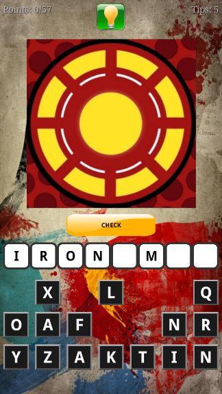 Guess the Superhero Logo Quiz截图3