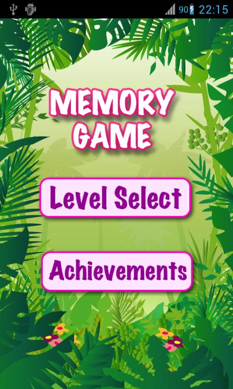 Memory Kids Game - Animals截图1