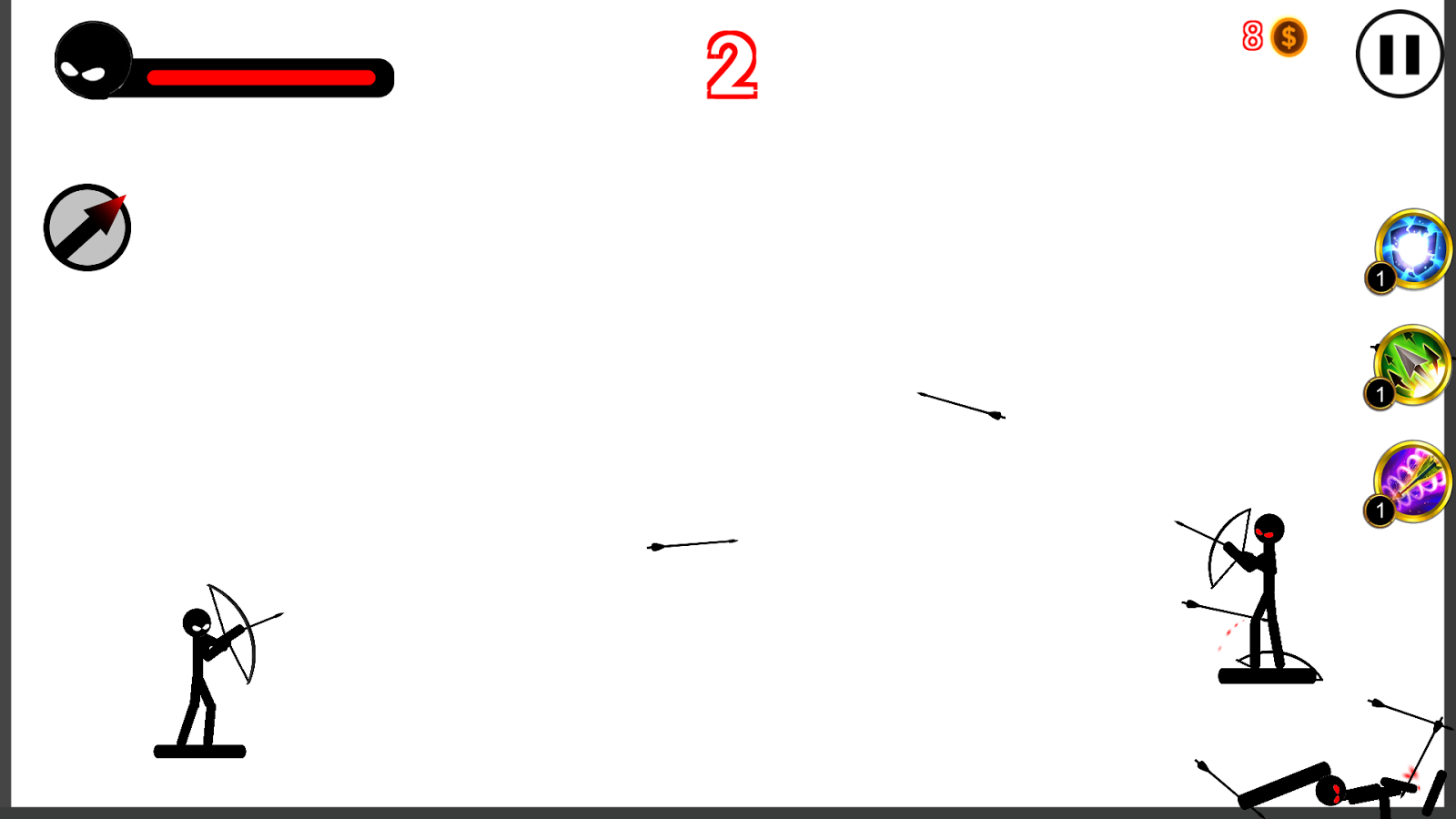 Stickman Bowmaster截图5