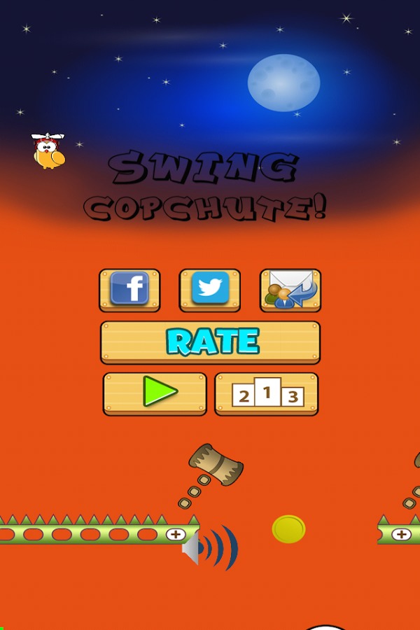 Swing Cop-chute Best free game截图1