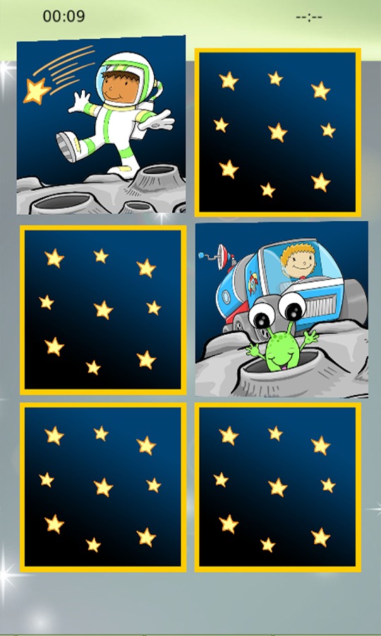 Astronaut Boy Memory Puzzle截图5