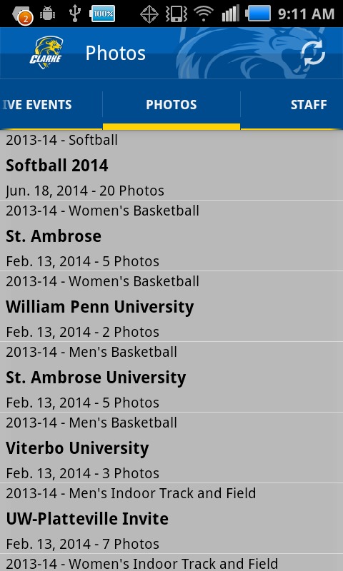 Clarke University Athletics截图3