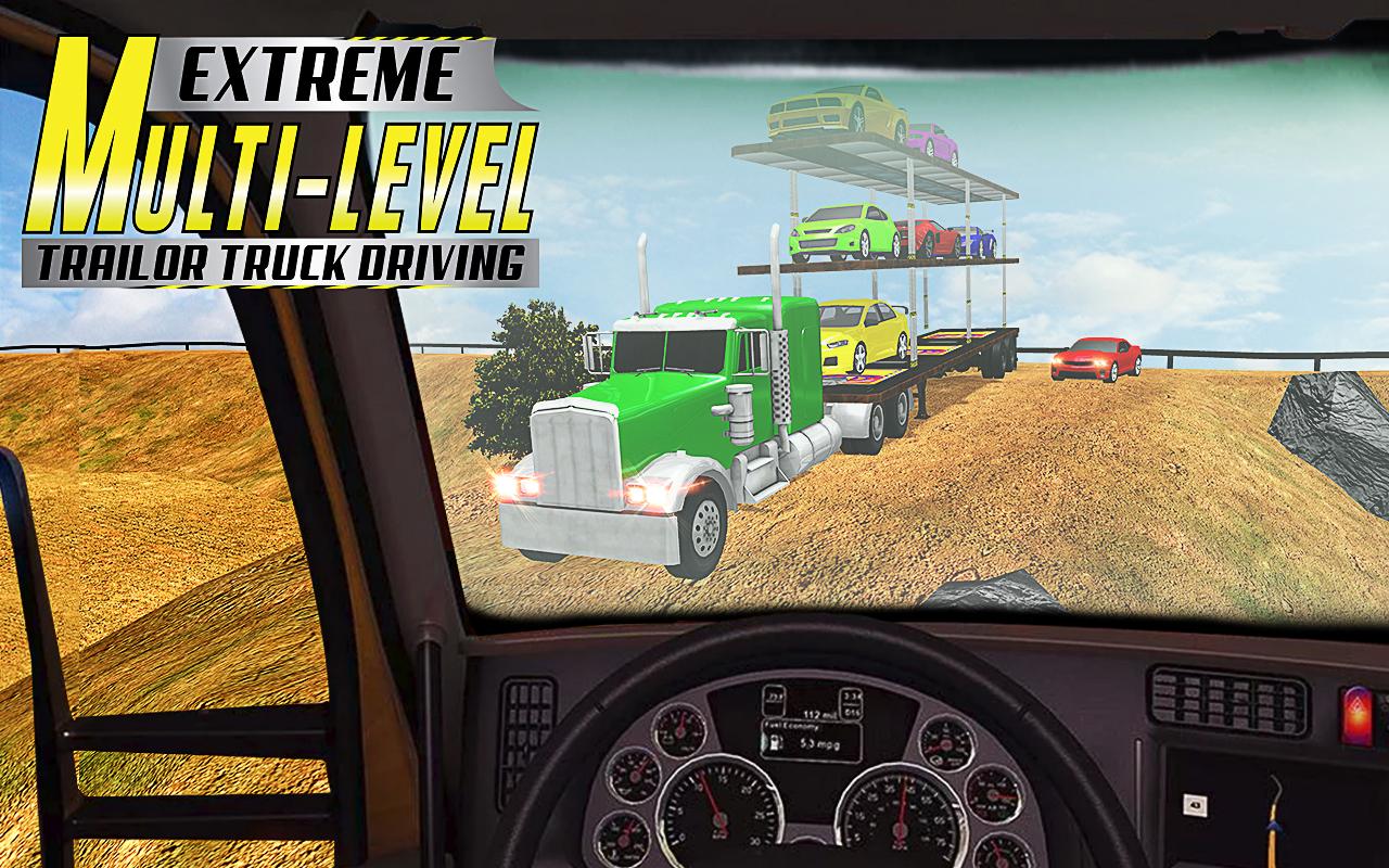Offroad Car Transport Trailer Sim: Transport Games截图5