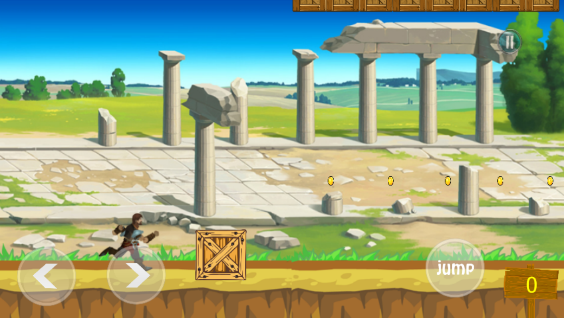 Game of Hercules VS Achiles adventure platformer截图4