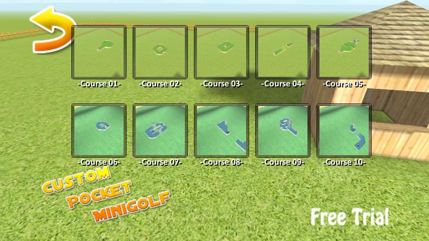 Custom Pocket Minigolf Trial截图2