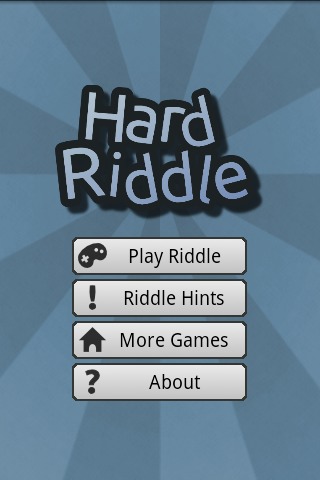 Hard Riddle - Puzzles截图1