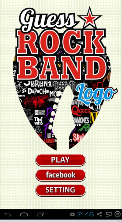 Guess Rock Band Logo截图1