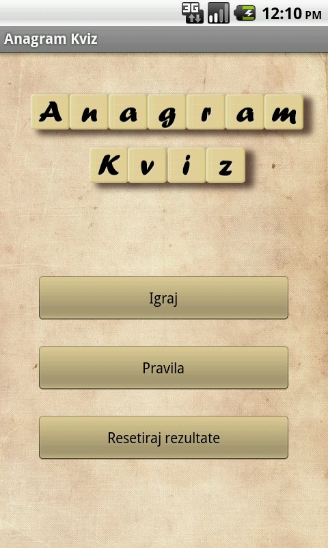 Anagram Kviz截图1