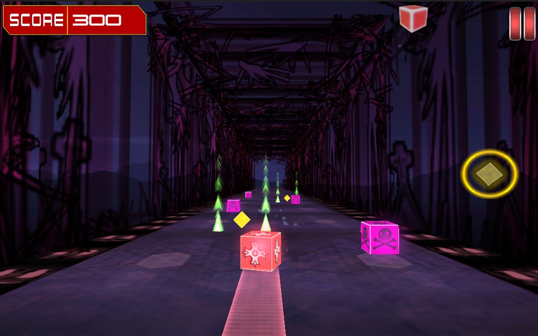 Dodge Cubes 3d Game截图4