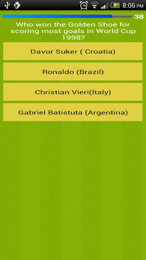 World Cup Football Quiz 2014截图2