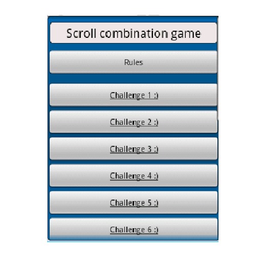 scroll combination game截图1