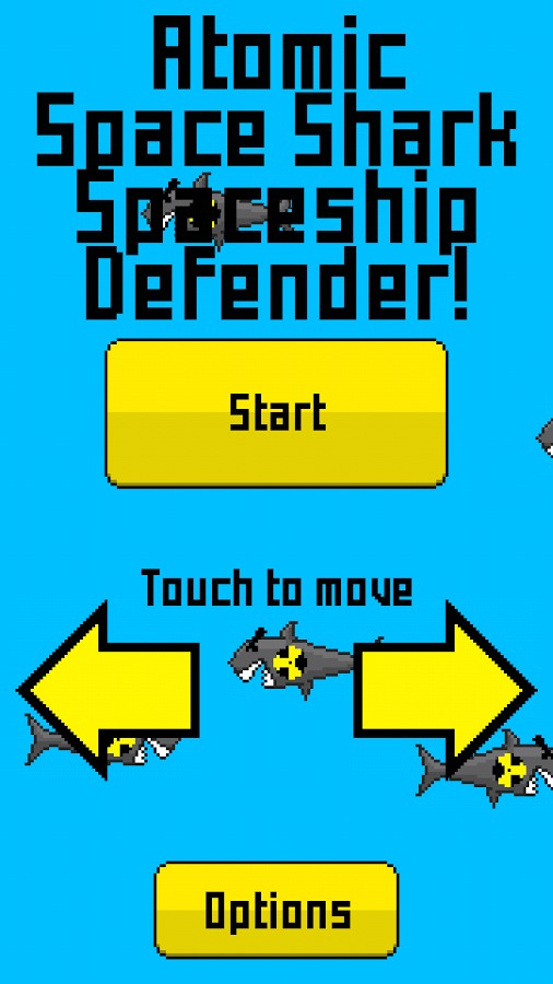 Atomic Space Shark Defender!截图4