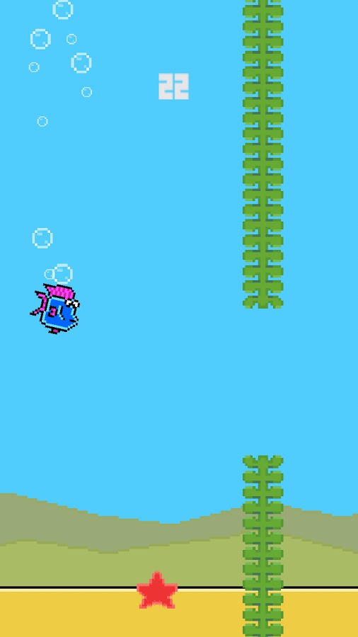 Tiny Fishes: flap and bubble截图4