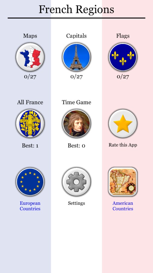 French Regions: France Quiz截图3