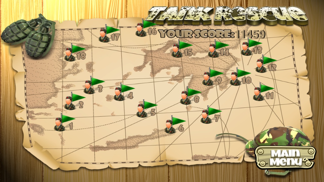 Tank Battle Zone Rescue FREE截图3