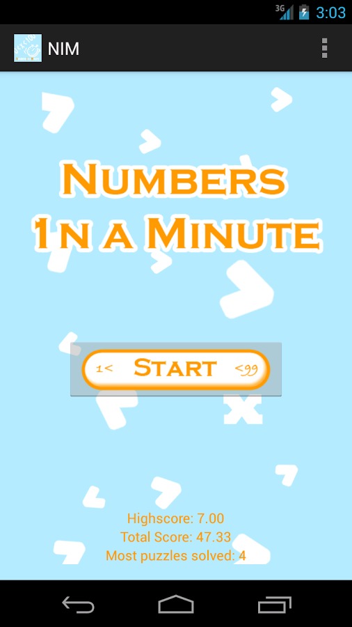 NIM - Numbers In a Minute截图1