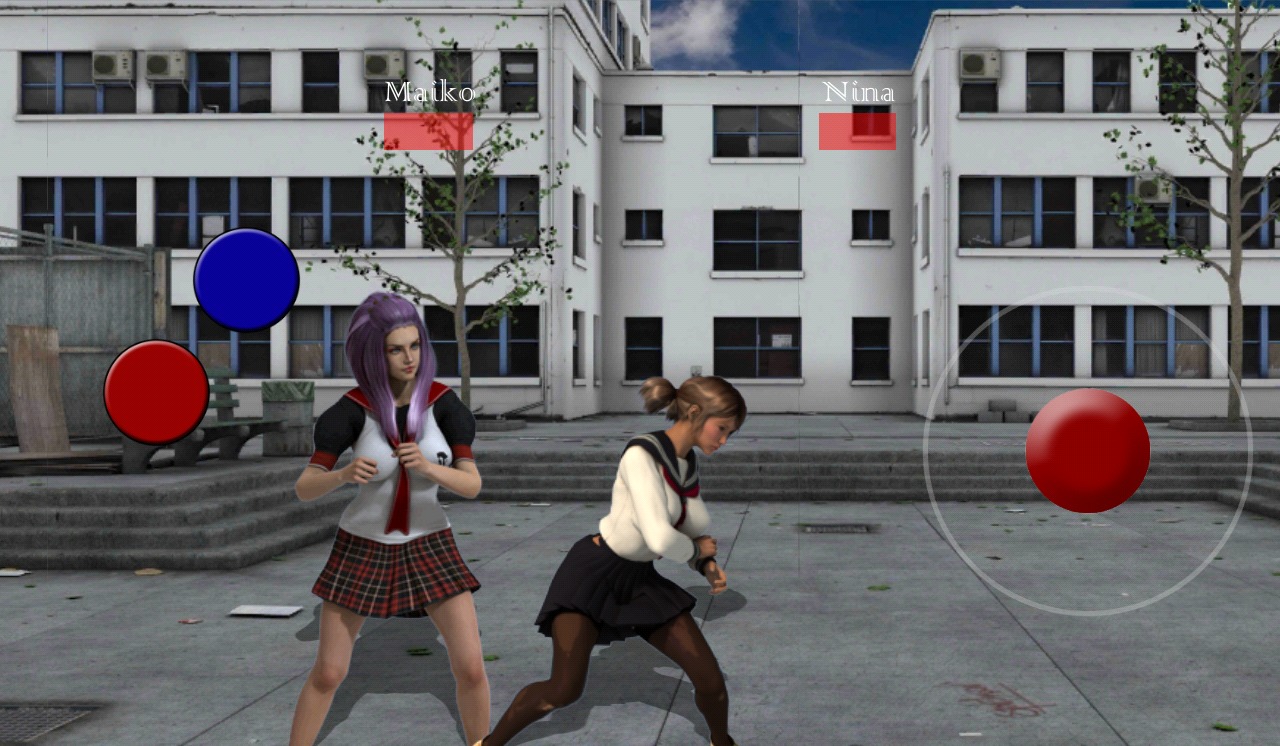 Schoolgirl Fighting Game 3 HD截图2