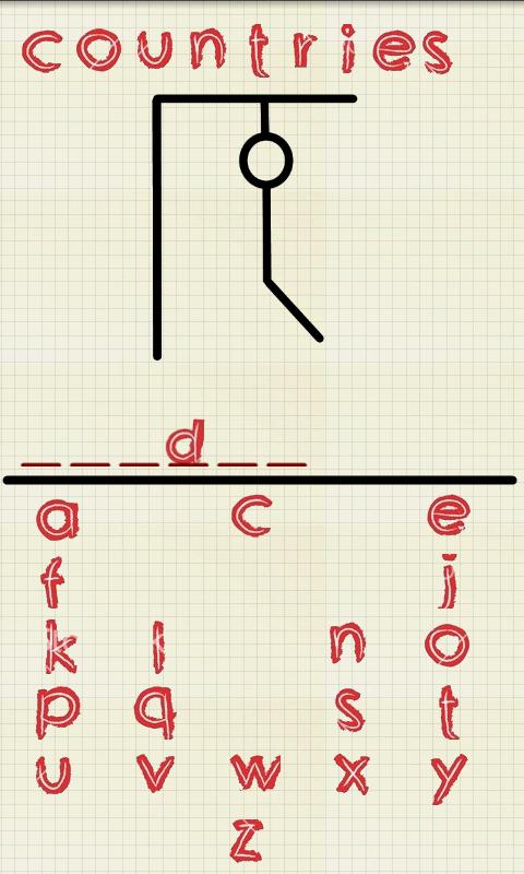 Paper Hangman Lite截图3