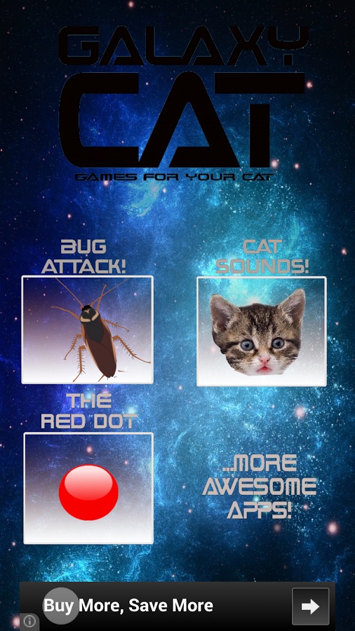 Galaxy Cat - Games for cats!截图2