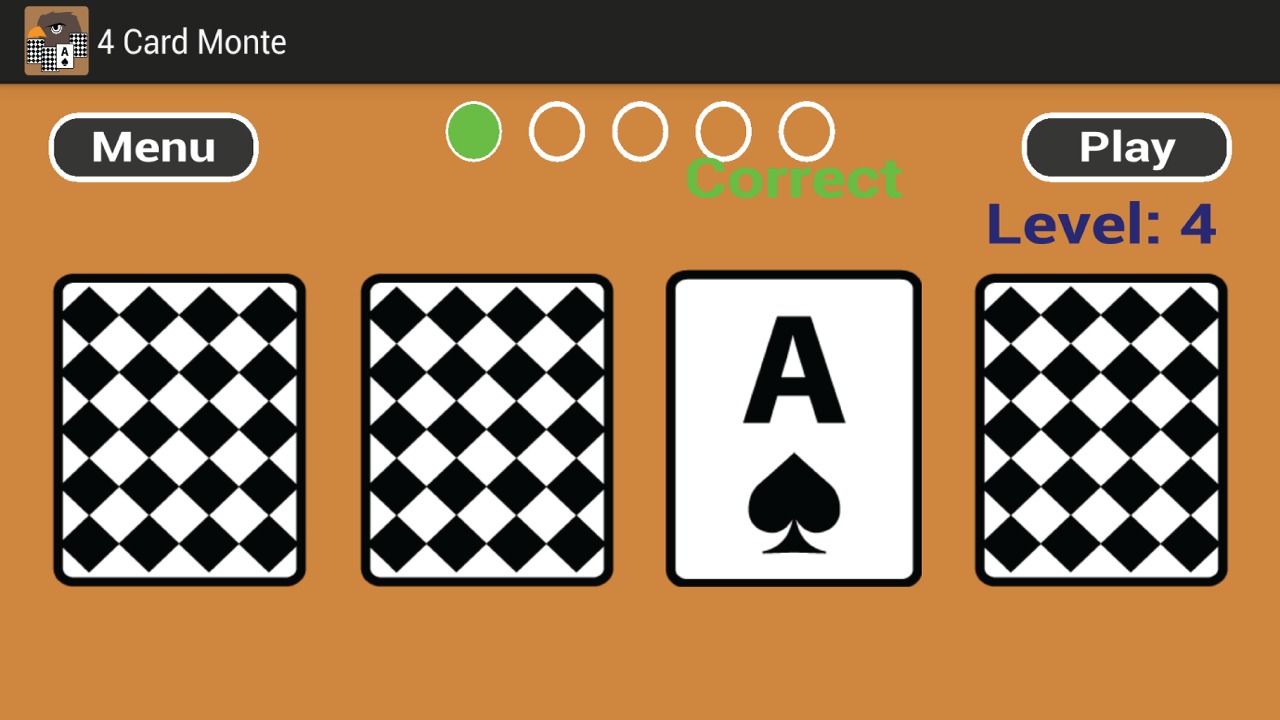4 Card Monte截图2