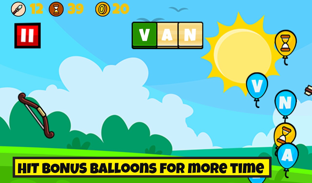 Balloony Word Blast截图3