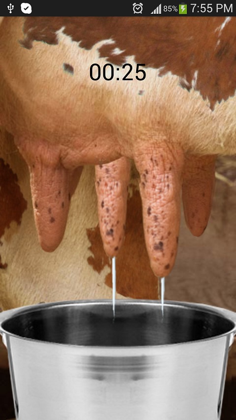 Cow Milk Game截图2