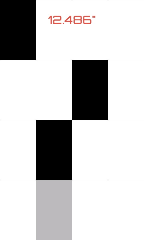 Black and White Piano Tiles截图2