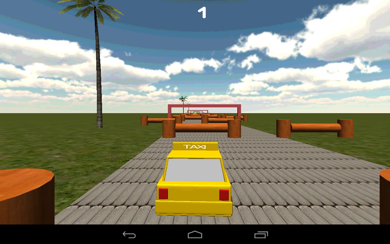 Turning Street Taxi 3D截图1