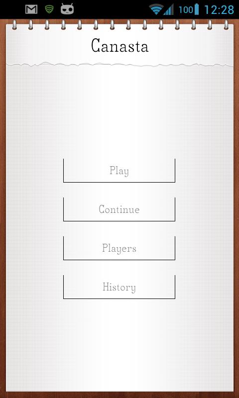 Canasta Score Keeper截图1