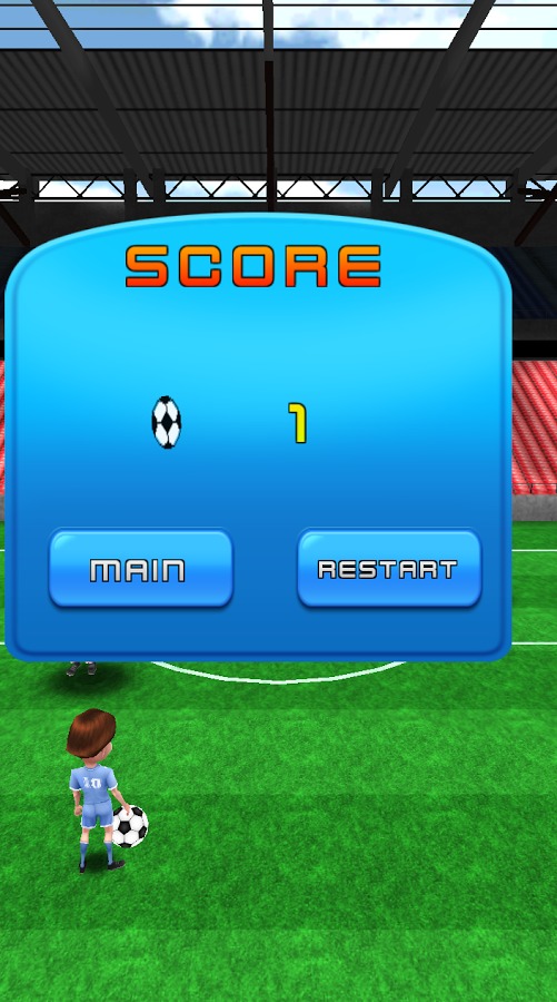 Cartoon Flick Soccer-free kick截图5