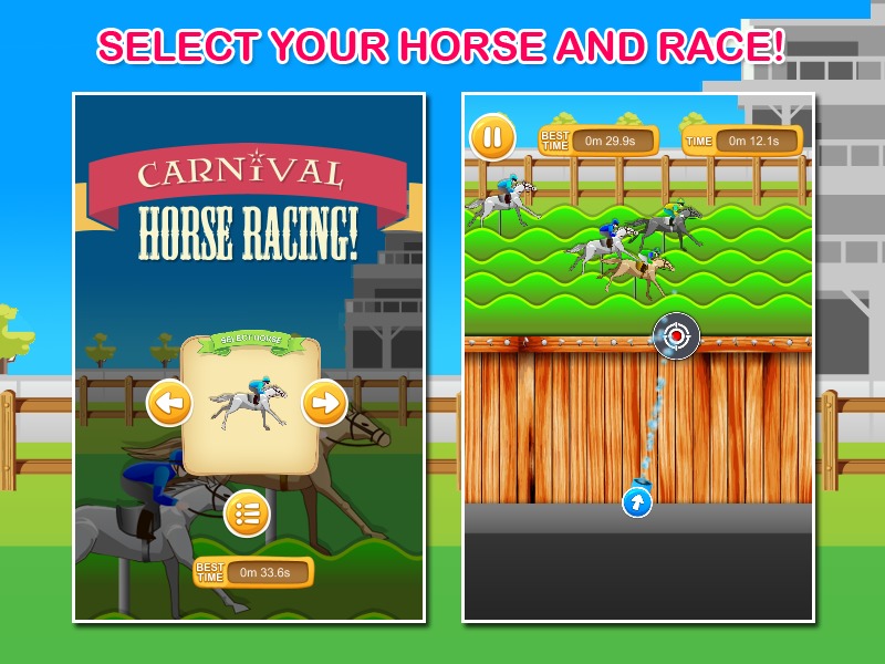 Carnival Horse Racing Game截图4