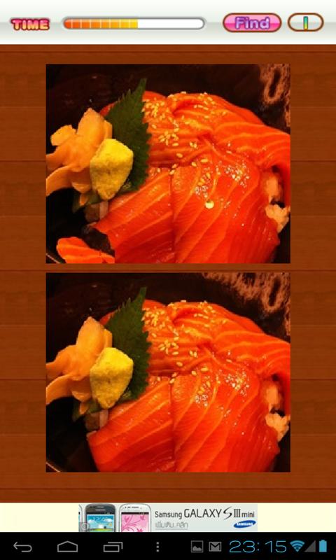 Find Differences Japanese food截图3