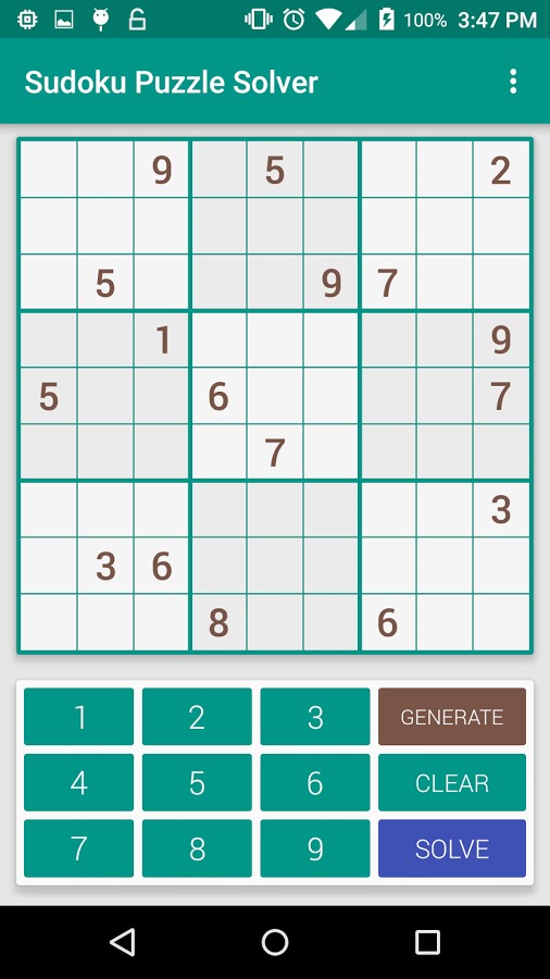 Sudoku Puzzle Solver截图2