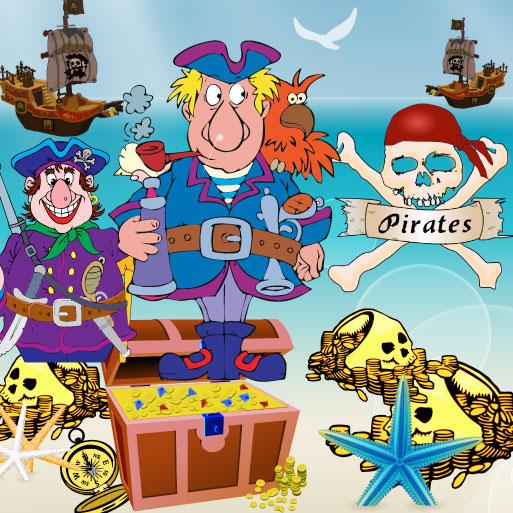 Escape the pirates - for kids截图2