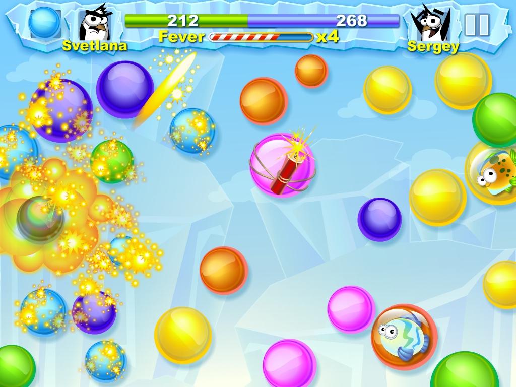 Tap The Bubble 2 Penguin Party截图4