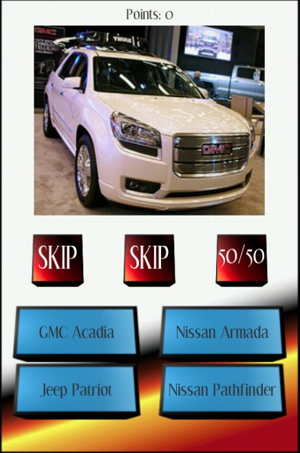 Car Quiz SUV截图1