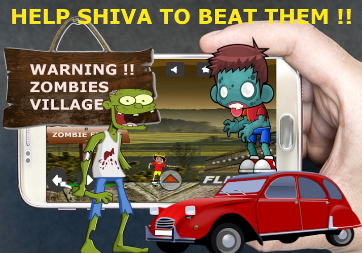 Shiva Skateboard Racing:FREE截图1