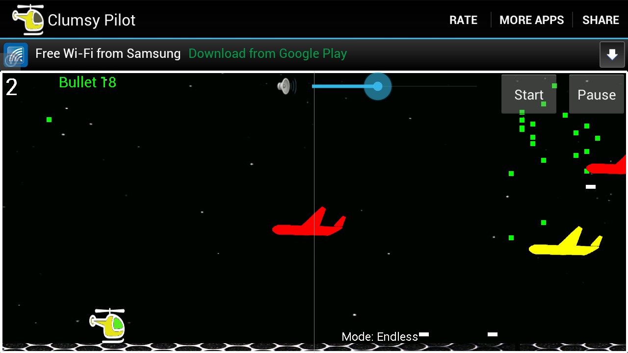 Clumsy pilot at war截图2