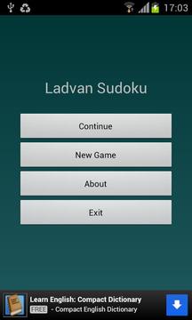 Ladvan Sudoku截图