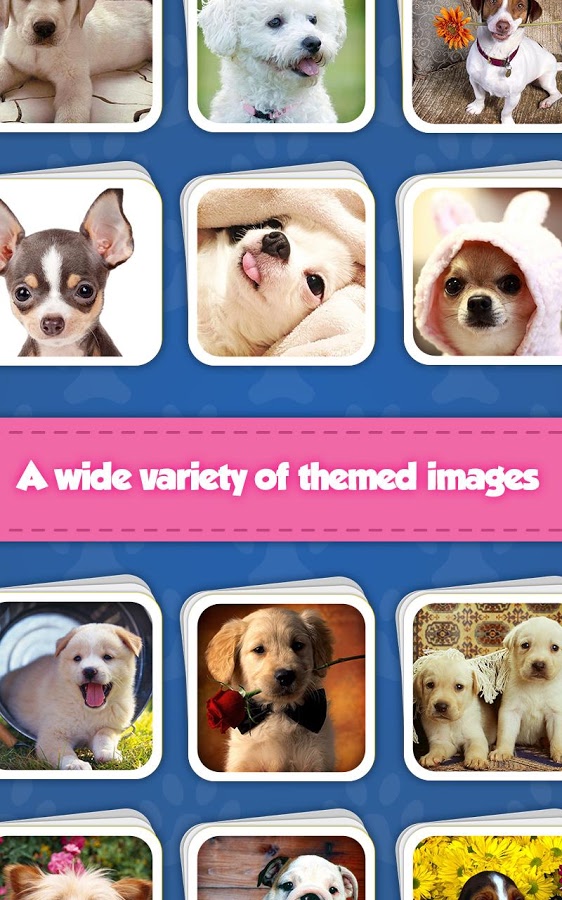 Kids Puzzles: Puppy Jigsaw截图4