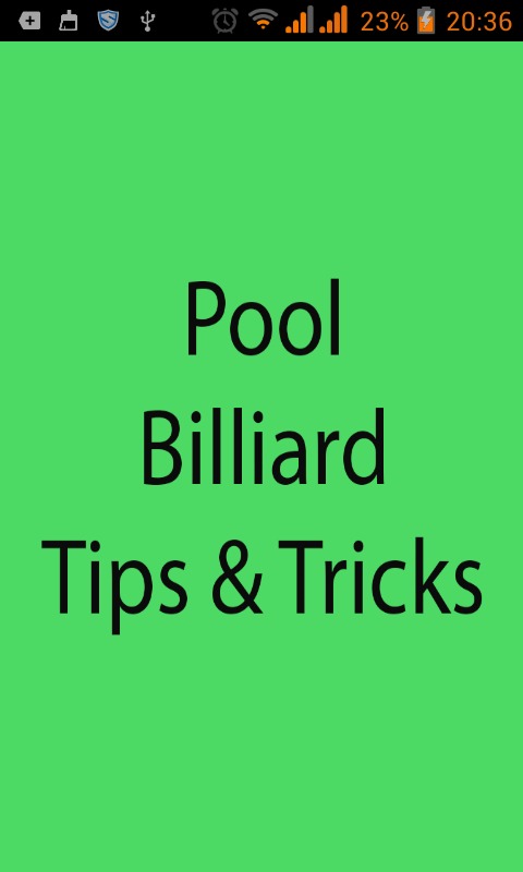 Pool Billiard Tips And Tricks截图1