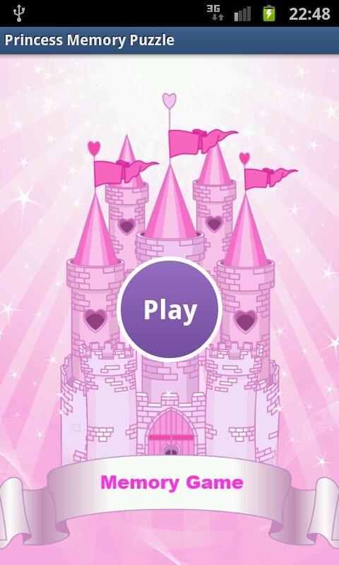 Princess Memory Game FREE!截图1